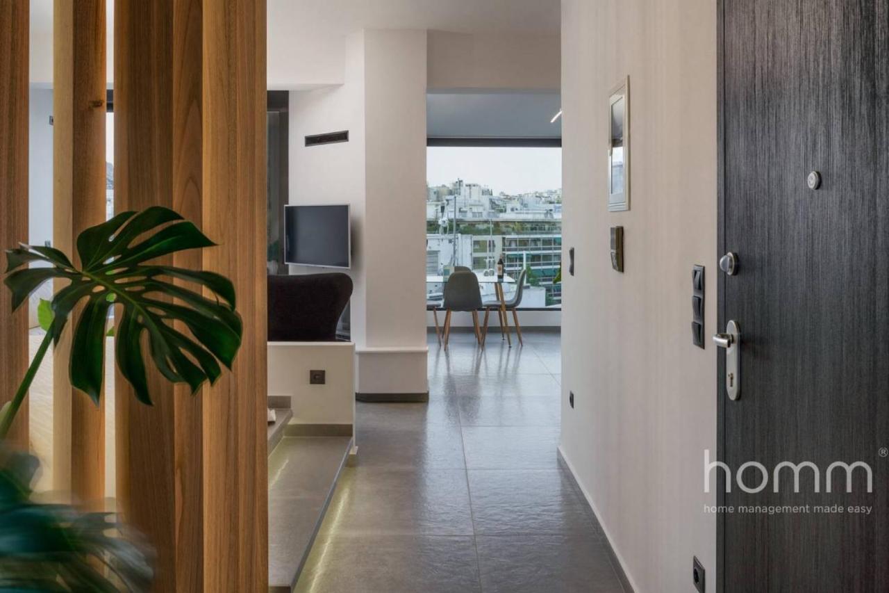Apartmán 59M² Homm Loft- Penthouse With Acropolis View,2Ppl Atény Exteriér fotografie