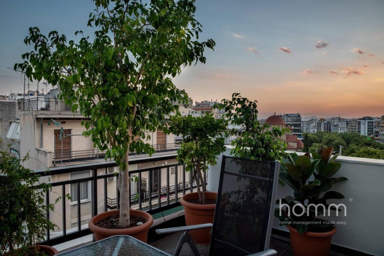 Apartmán 59M² Homm Loft- Penthouse With Acropolis View,2Ppl Atény Exteriér fotografie