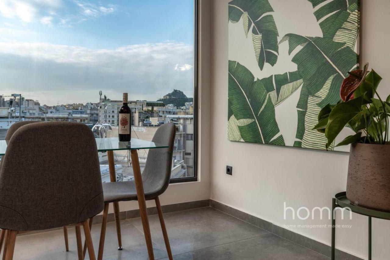 Apartmán 59M² Homm Loft- Penthouse With Acropolis View,2Ppl Atény Exteriér fotografie